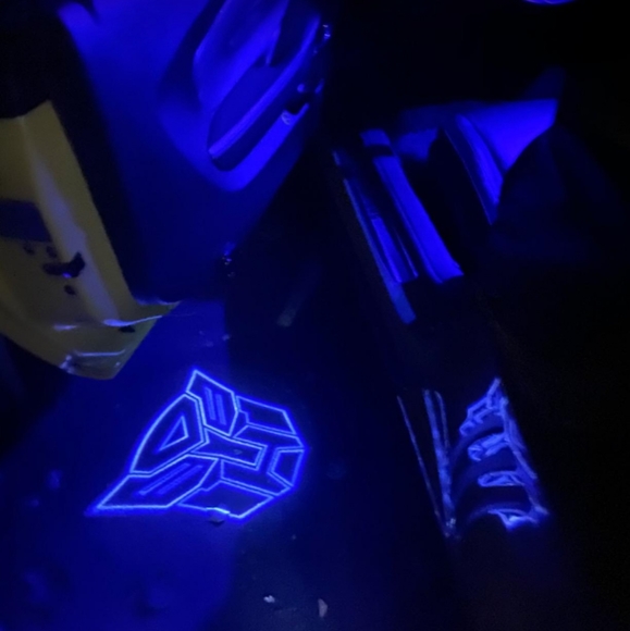 2 wireless Transformers new car door wireless projector lights. - Picture 2 of 4